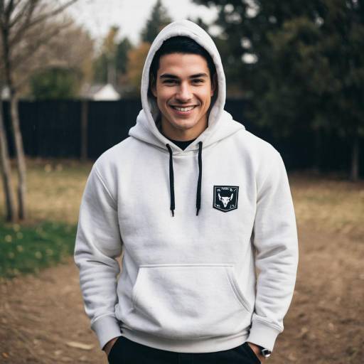 Realistic Male in Designer Hoodie Costume