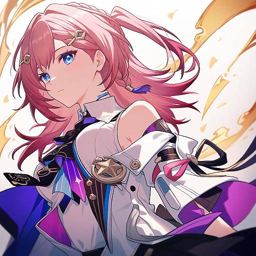 Illustration of Asta (honkai: star rail), honkai: star rail in the style of Deco (geigeki honey)