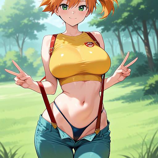 Misty from Pokémon Outdoor Portrait