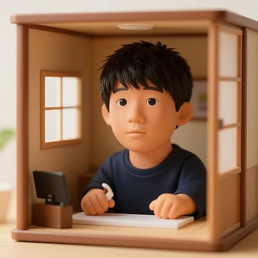 Photorealistic Life-Size Wax Doll Podcast Host