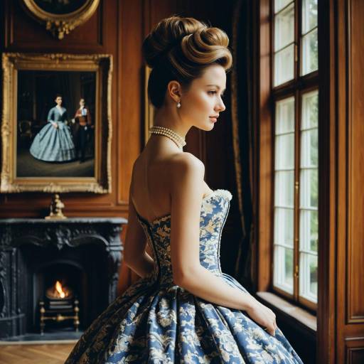 Victorian Elegance: French Twist Fashion Editorial Victorian Elegance: French Twist Fashion Editorial