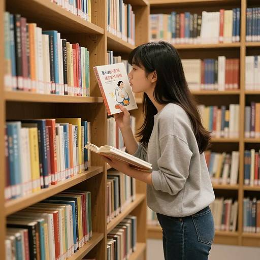 Whispering Storybooks in the Library