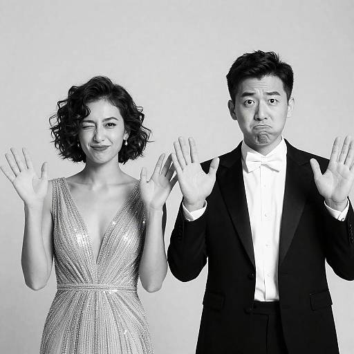 Dynamic Duo: A Stylish Contrast