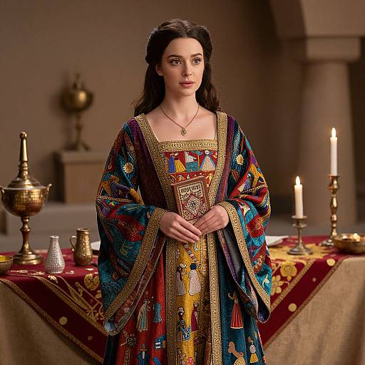 Cinematic Portrait of Queen Esther
