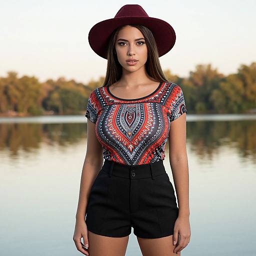 Bohemian Lakeside Elegance