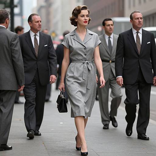 Elegant 1950s New Look Fashion