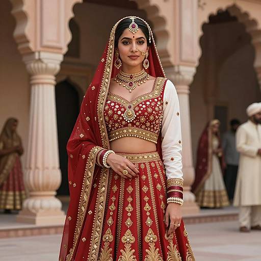 Elegant Indian Royal Dress for Adults