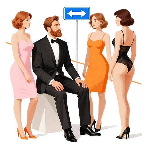 Vintage Scene: Man, Women, and Fashion