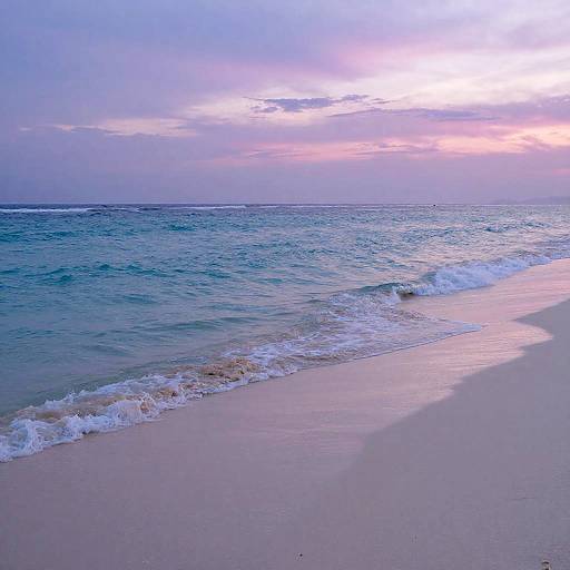 Dreamy Twilight Beach Serenity