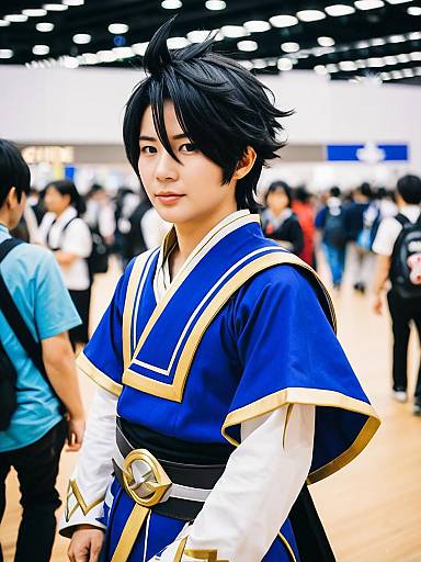 Candid Male Childe Cosplay Portrait