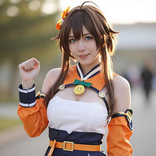 Realistic Shirase Kobuchizawa Cosplay