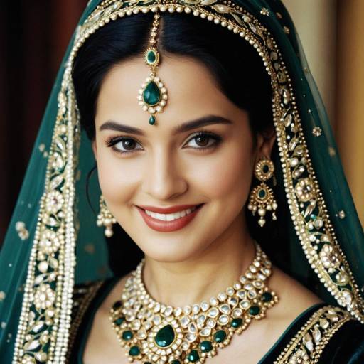 Elegant Umrao Jaan Inspired Portrait