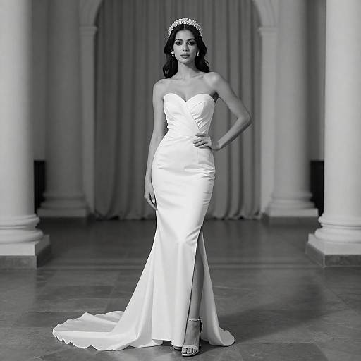 Glamorous Noir in Grand Hall