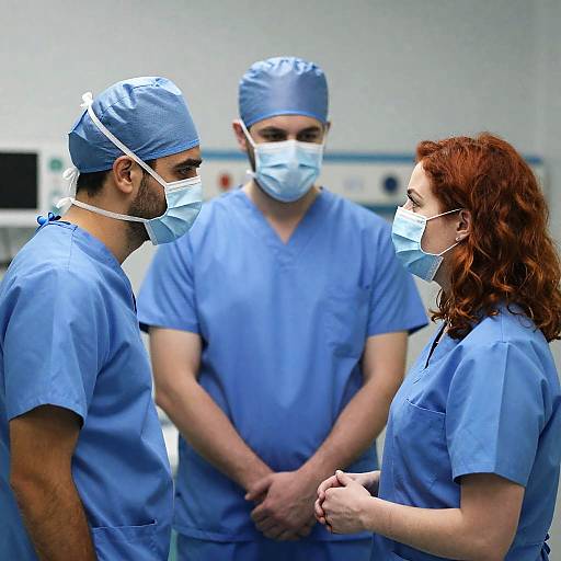 Medical Professionals in a Hospital Setting