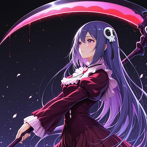 Illustration of Haqua d'rot herminium, kami nomi zo shiru sekai in the style of Kyokucho