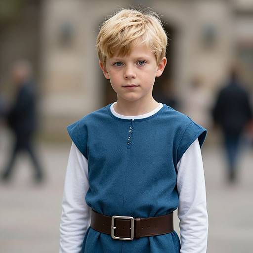Realistic Arthur Kid Boy Costume Portrait