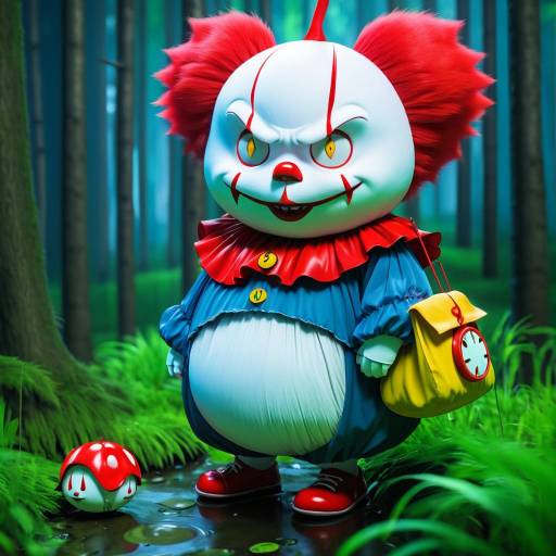 Pennywise as My Neighbor Totoro Character