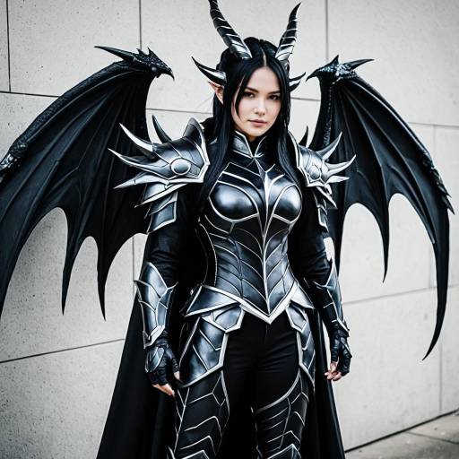 Stunning Ion Dragon Cosplay Costume Design