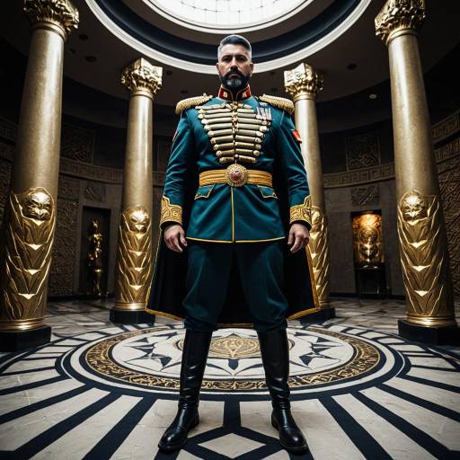 Sargon Cosplay: Commanding Military Aesthetic