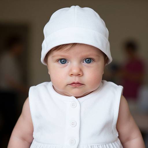 Realistic Newborn Party Costume Portrait