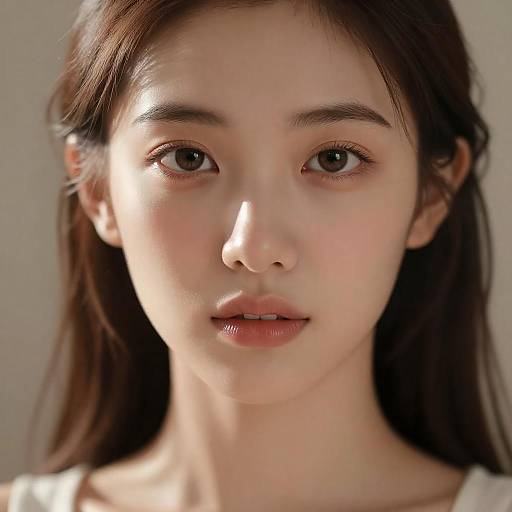 Ultra-Detailed Cinematic Girl on Stairs