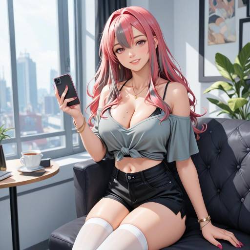 Bremerton from Azur Lane - Vibrant Portrait