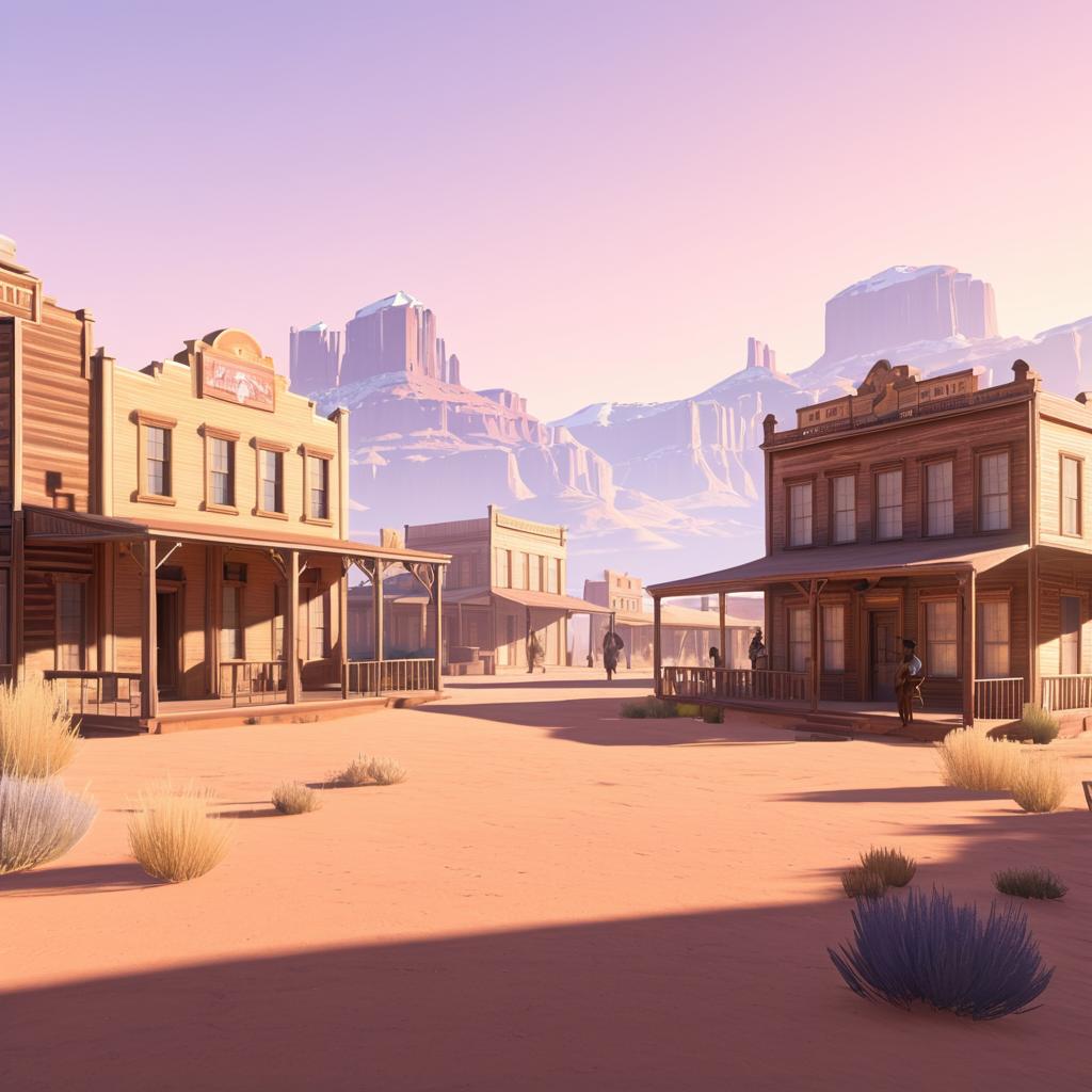 1905 Dating Simulator in Old West Saloon