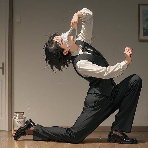 Jar Jar Binks: Dancing in Silly Attire