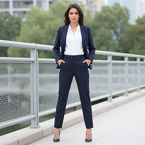 Business Woman in Office Attire