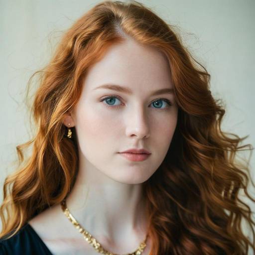 Radiant Portrait of a Young Woman