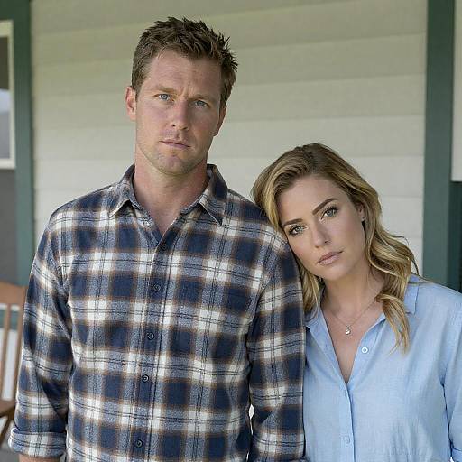 Intimate Portrait of a Couple Together