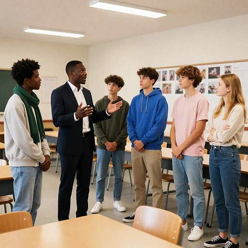 Dynamic Classroom Interaction with Diverse Students