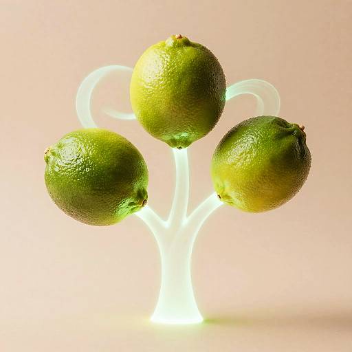 Lime Tree Light Painting