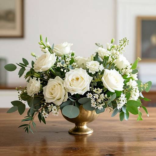 Elegant Head Table Floral Arrangement