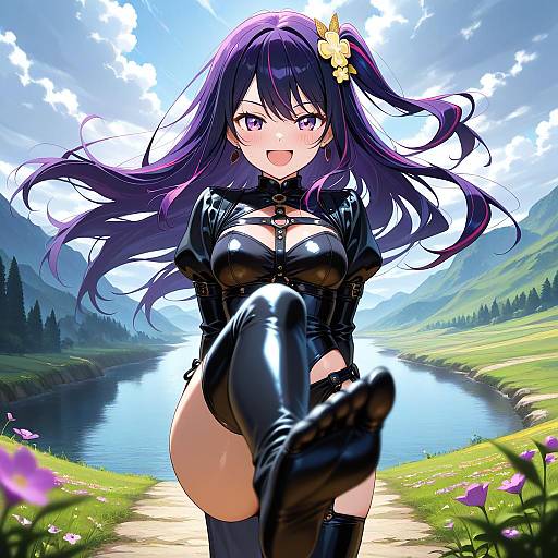 High-Quality Anime Film Poster Design