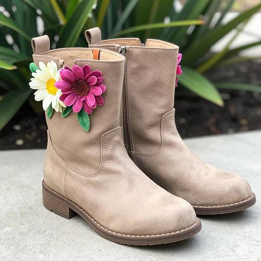 DIY Garden Boots Planter with Flowers