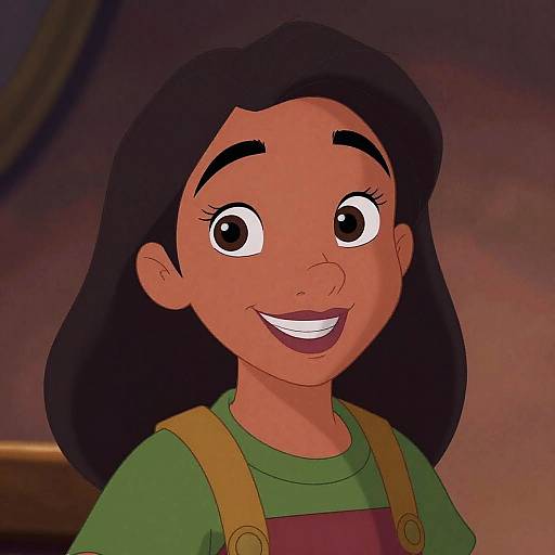 Disney Cartoon Style Portrait