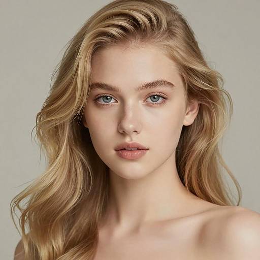 Elegant Portrait of a Young Woman