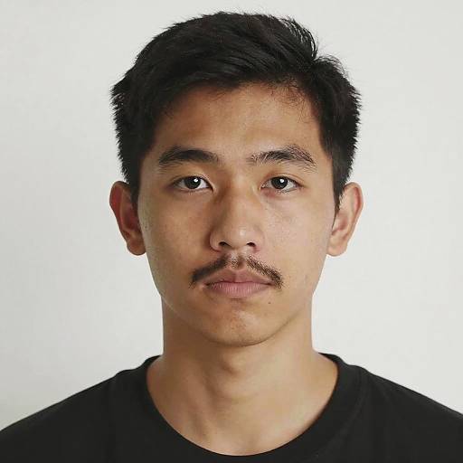 Digital Portrait of Young Man