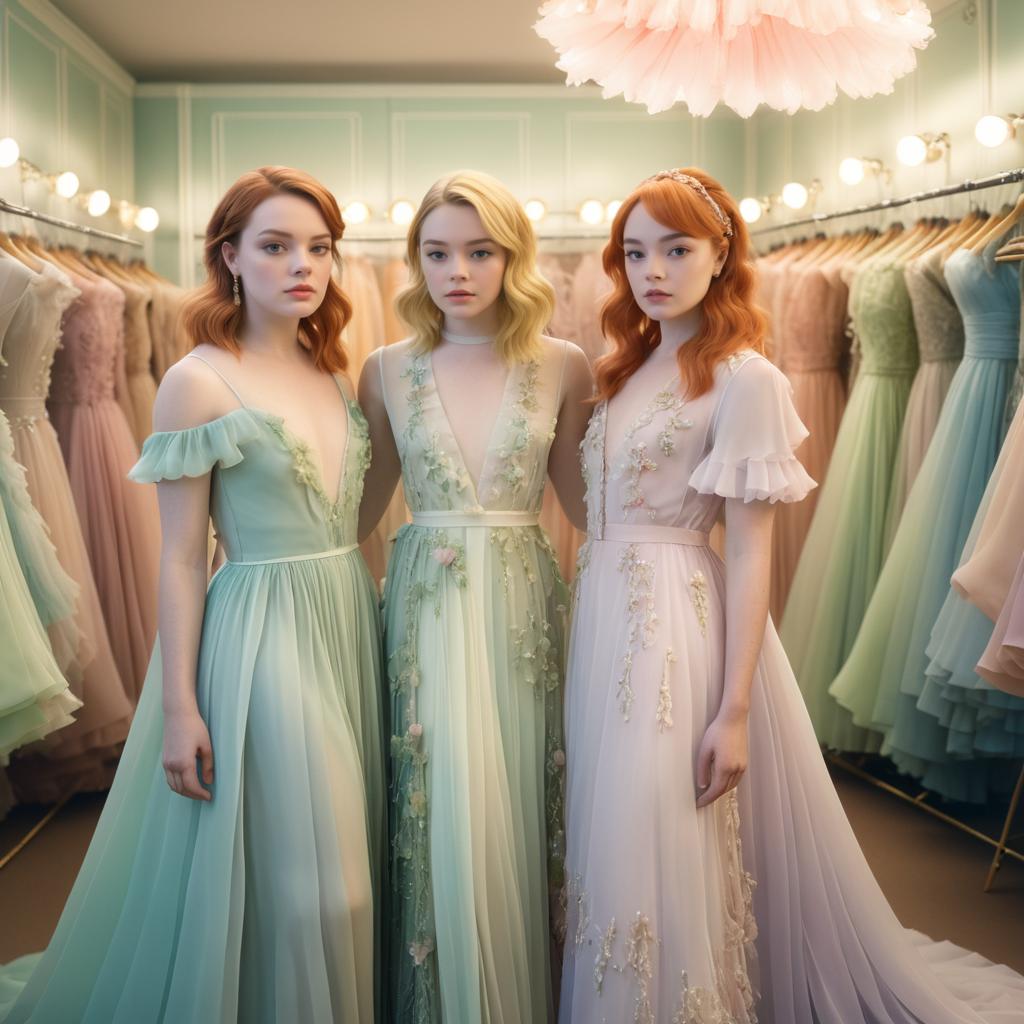 Cinematic Fantasy Fashion of Emma & Florence