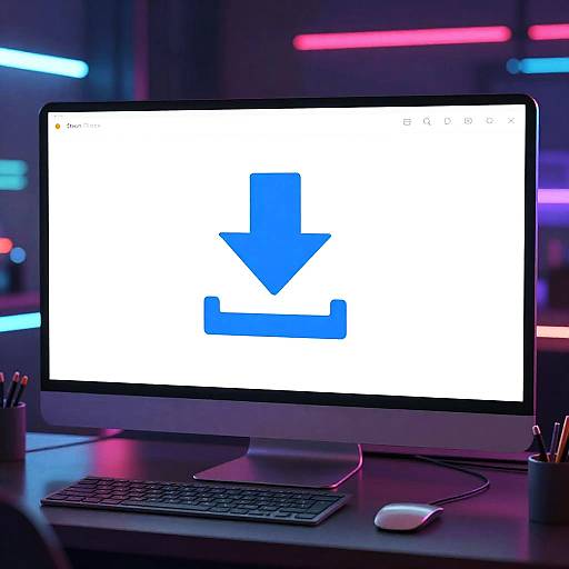Cyberpunk Dreamstime Downloader Concept