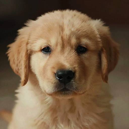Ultra-Realistic Golden Retriever Macro