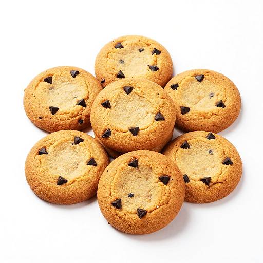 Chocolate Chip Cookies Pile