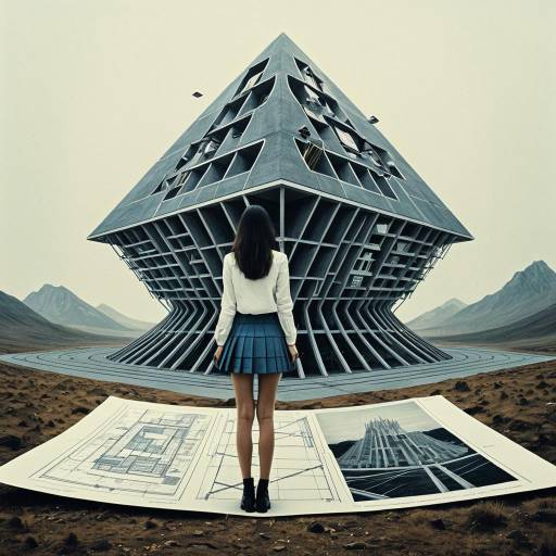 Surreal Futuristic Architectural Utopia