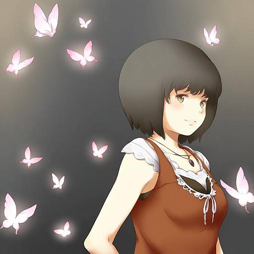 Illustration of Amakura mio, fatal frame in the style of Nonamejd