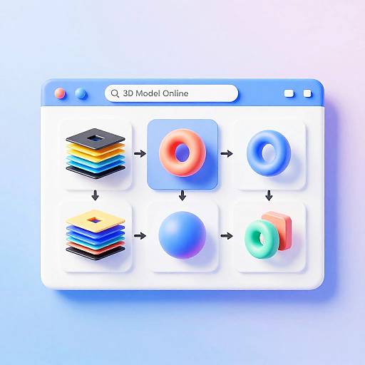 3D Model Creation Tool Interface