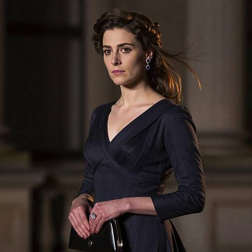 Victorian Era Elegant Woman Portrait