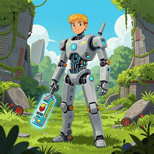 Soykack: Biofuel Cyborg in Ruins