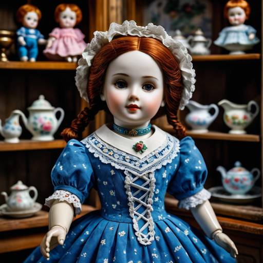 Stunning Antique Doll in Country Store