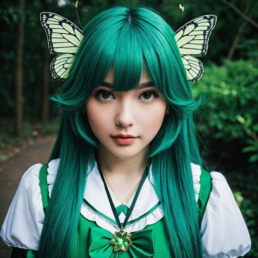 Cosplay photo of akimoto komachi. Costume clothes